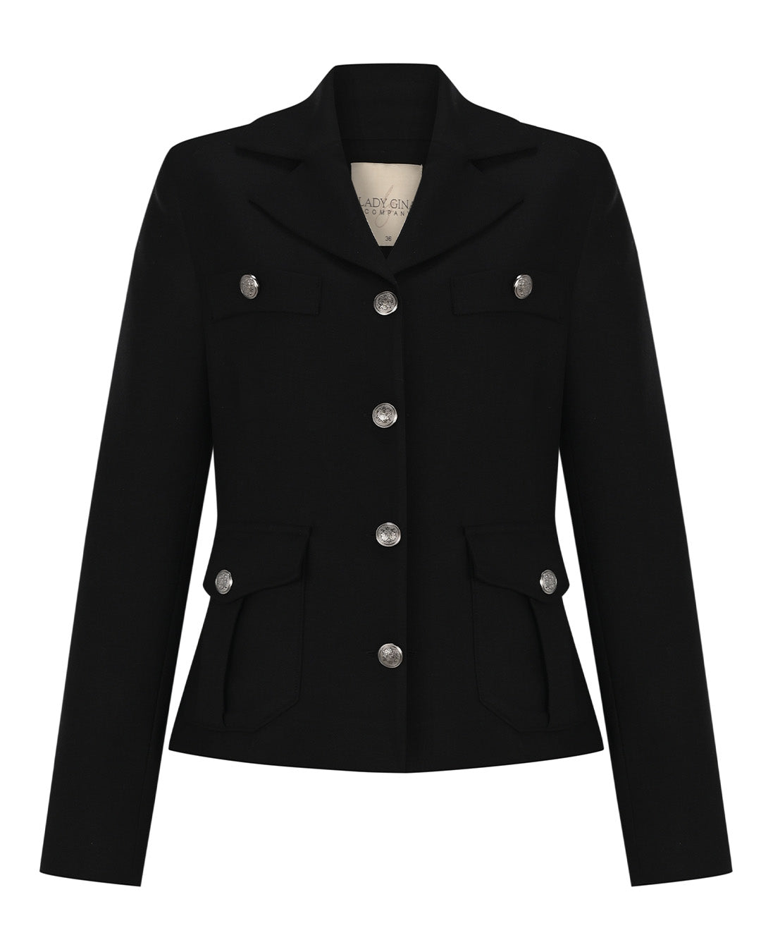 Düğme Detaylı Ceket - Etek Takım