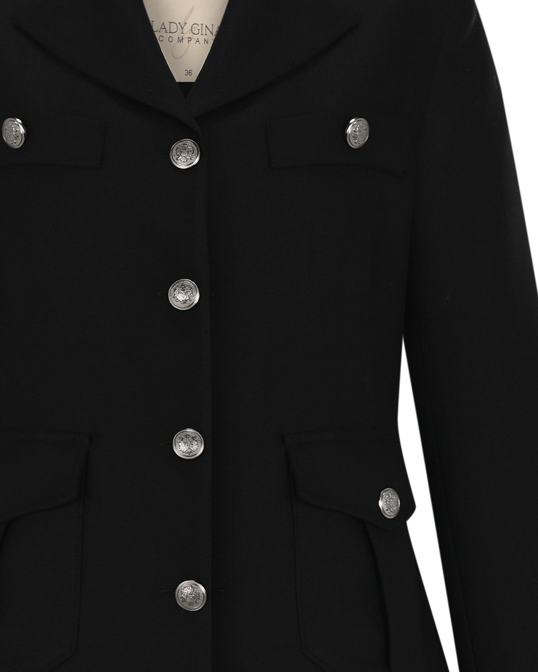 Düğme Detaylı Ceket - Etek Takım