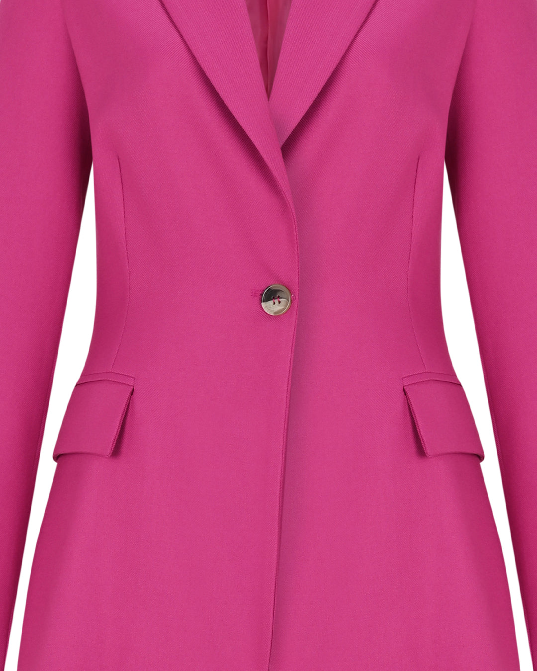 Double-Breasted Collar Button-Front Jacket - Long Skirt Suit