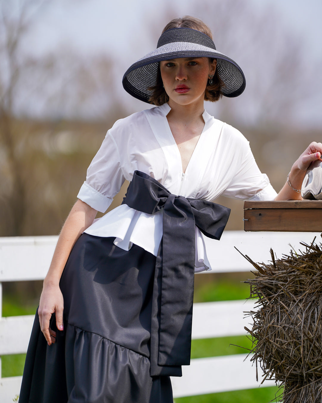 Ön Detay Fermuarlı Gömlek