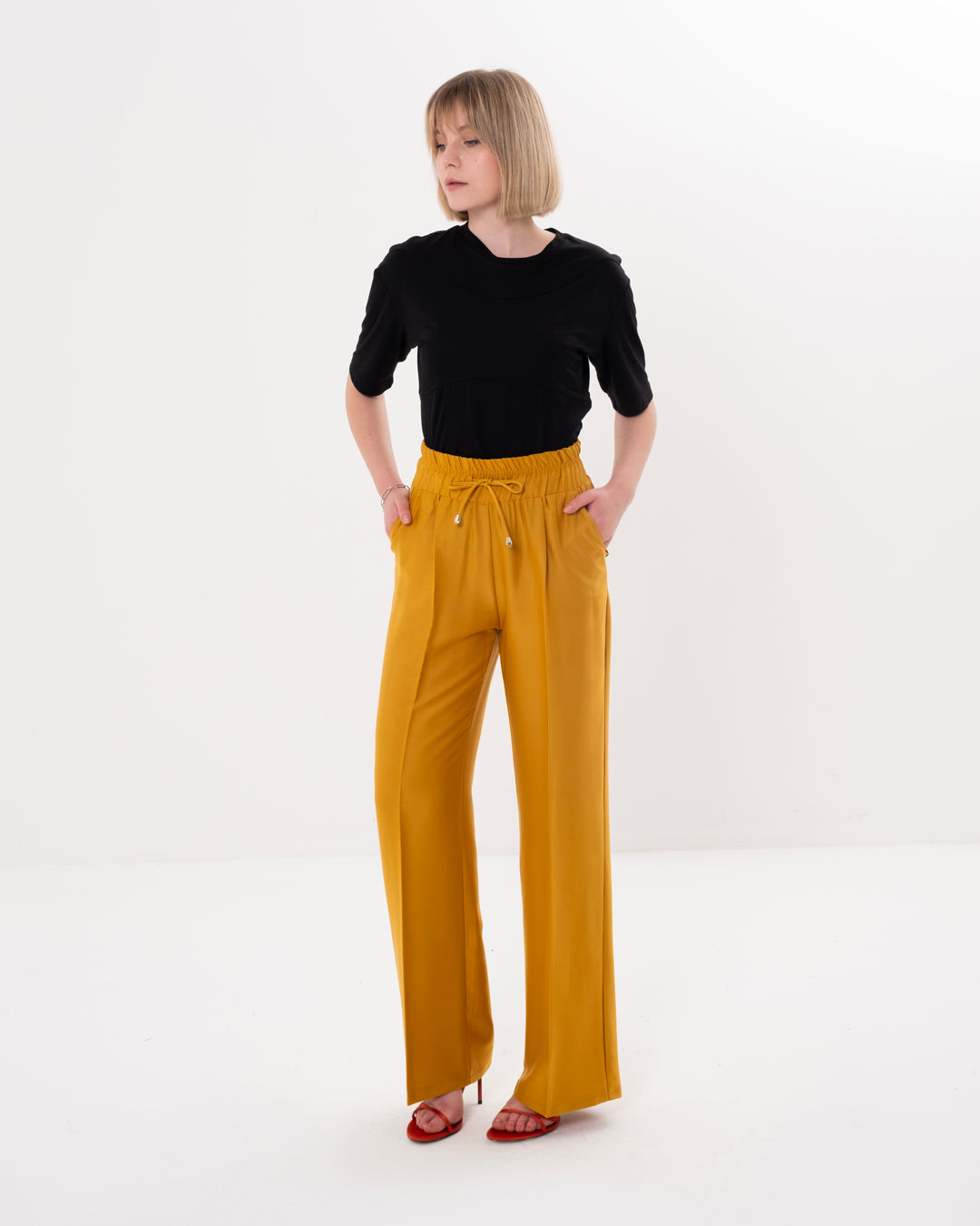 Beli Lastikli Pantolon