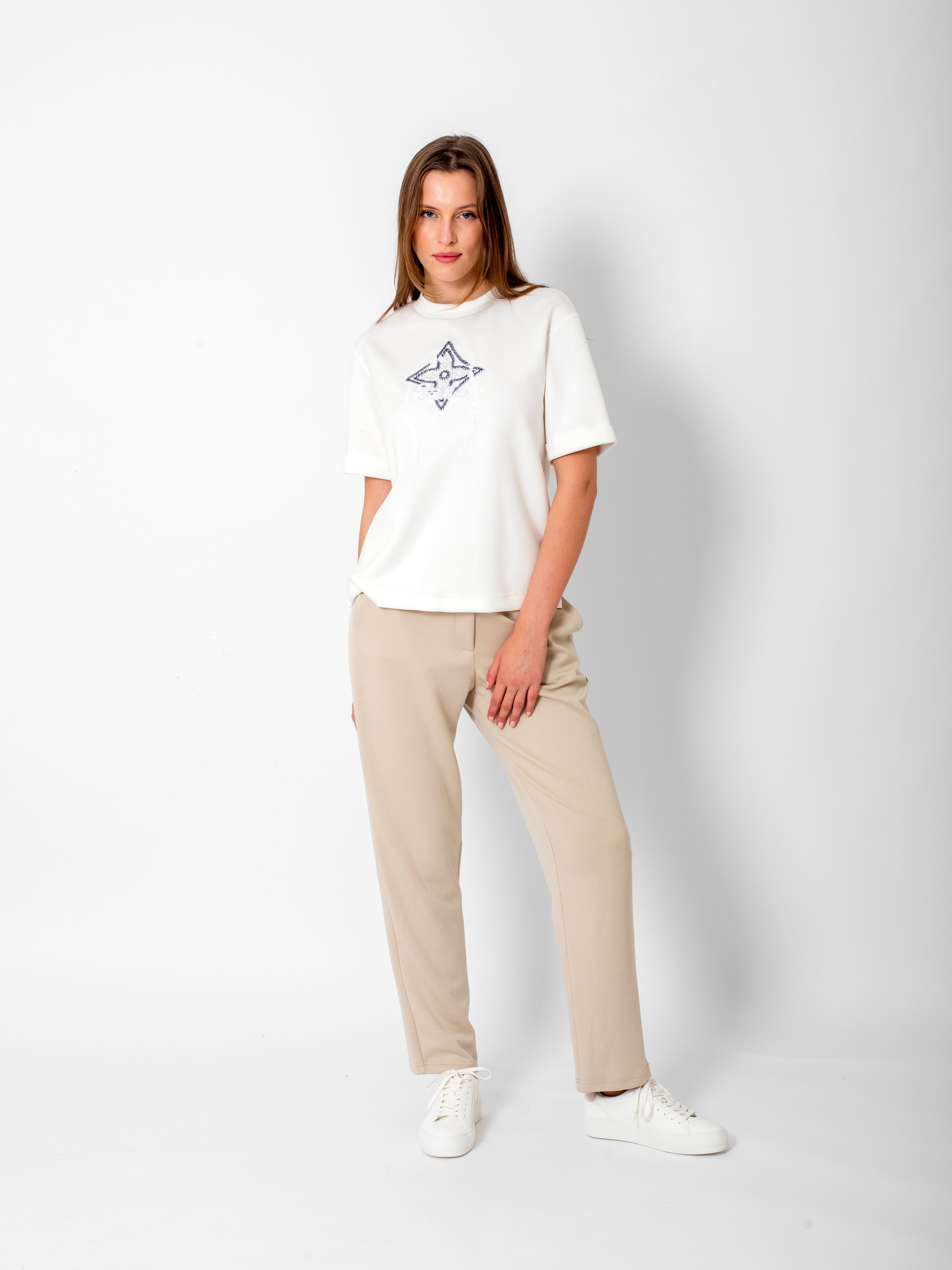 Önü Çıtçıtlı, Çift Taraflı Mont-TShirt-Beli Lastikli Eşofman Takım