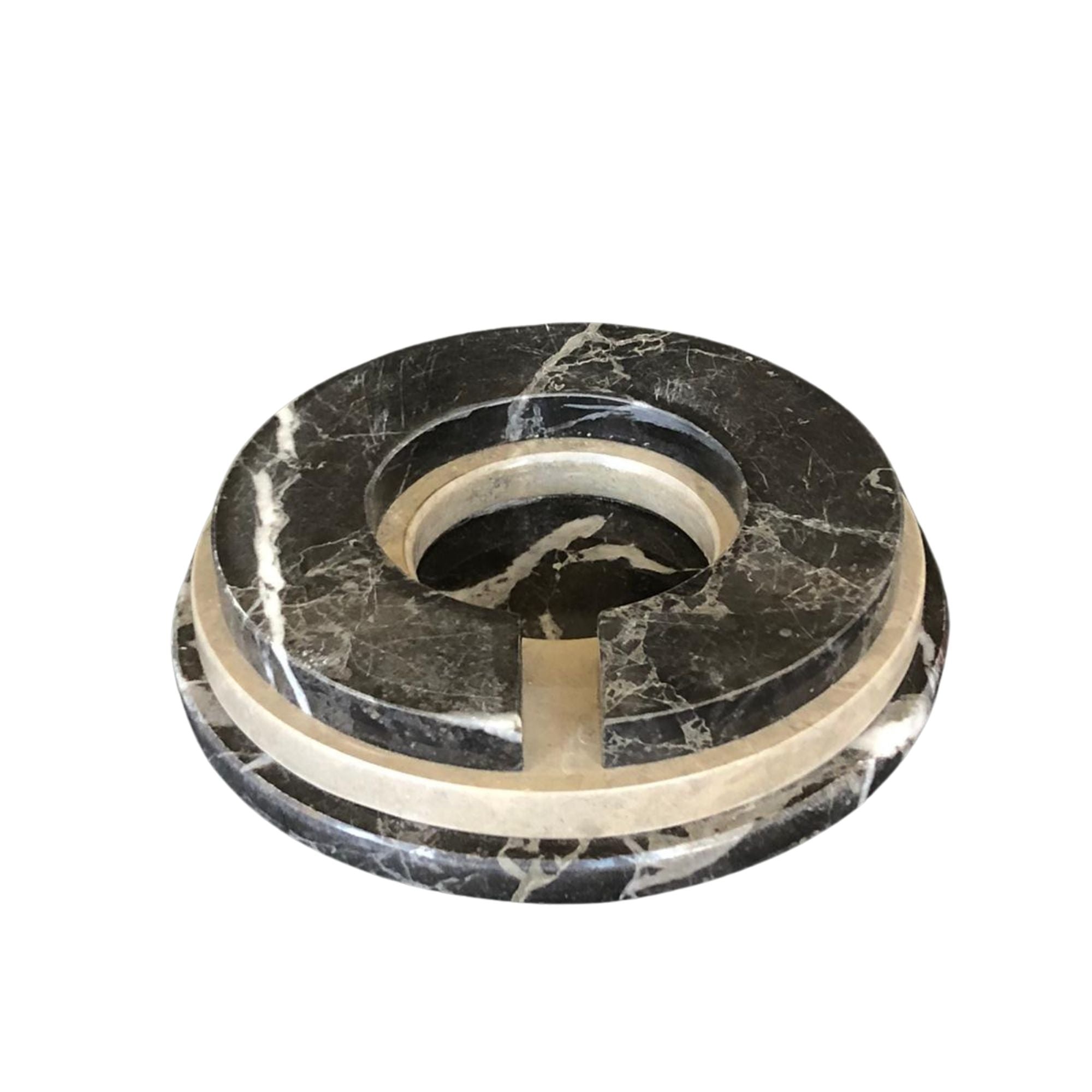 3 Katlı Daire Küllük Siyah