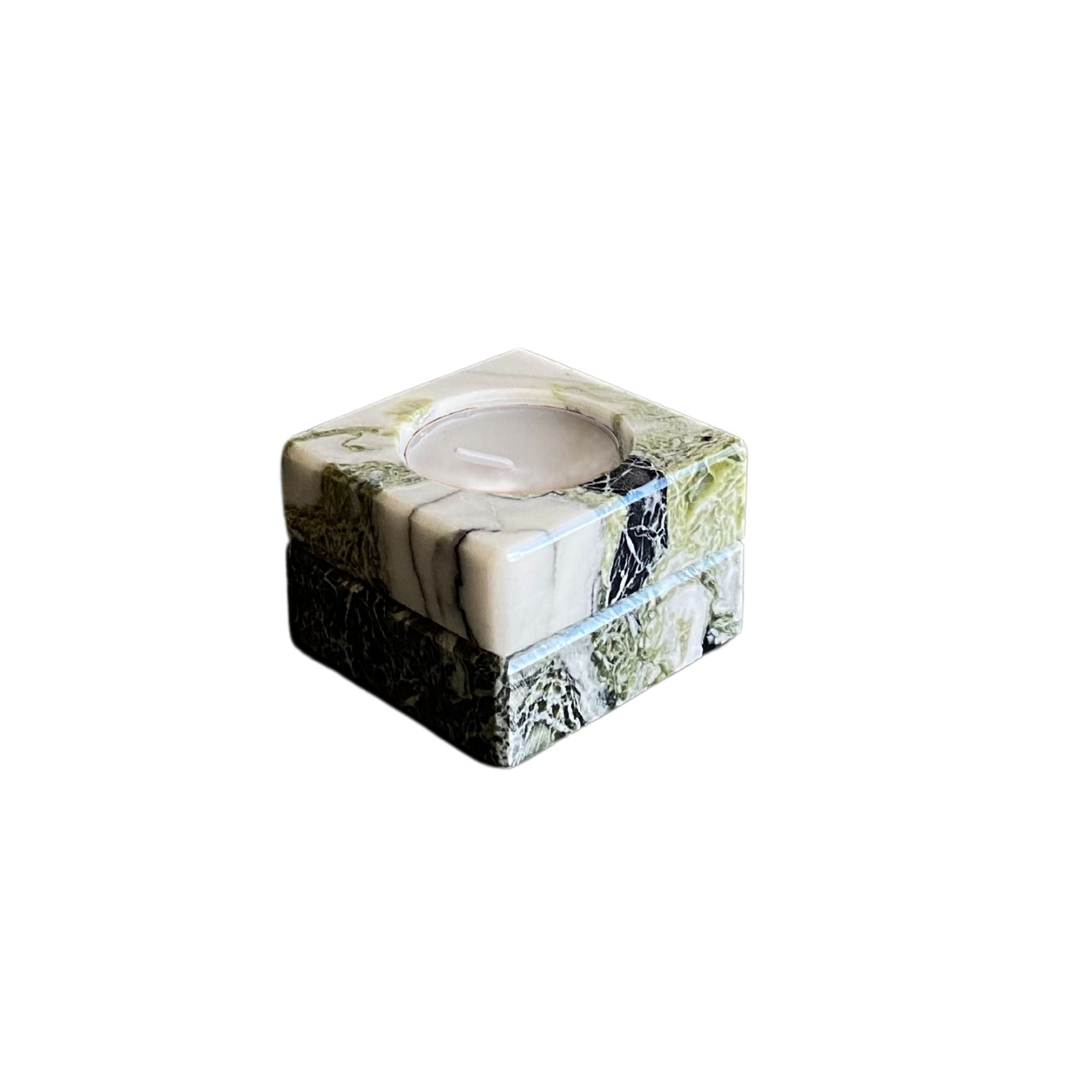 Ice Green 2'li Tealight Set