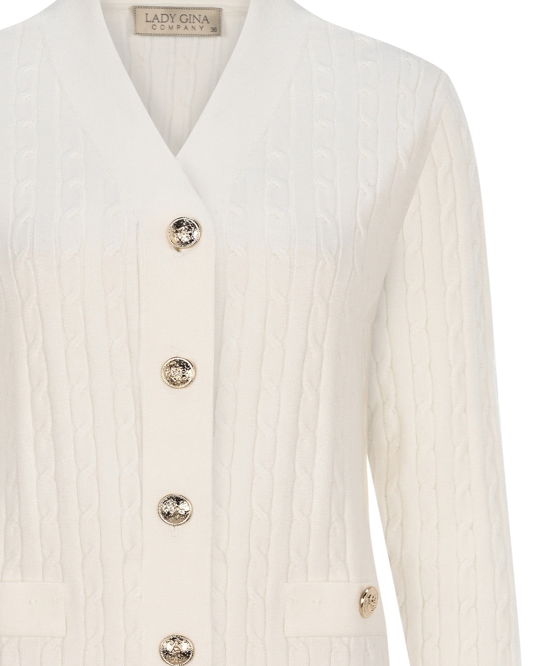 Button Detailed Knitwear Long Cardigan