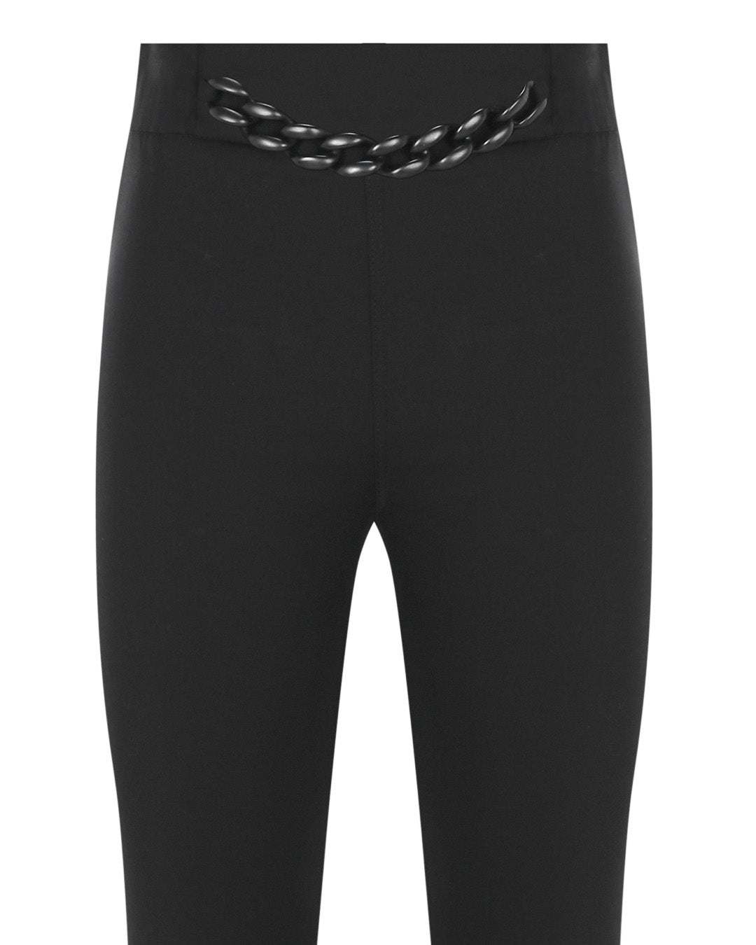 Chain Detail Lycra Trousers