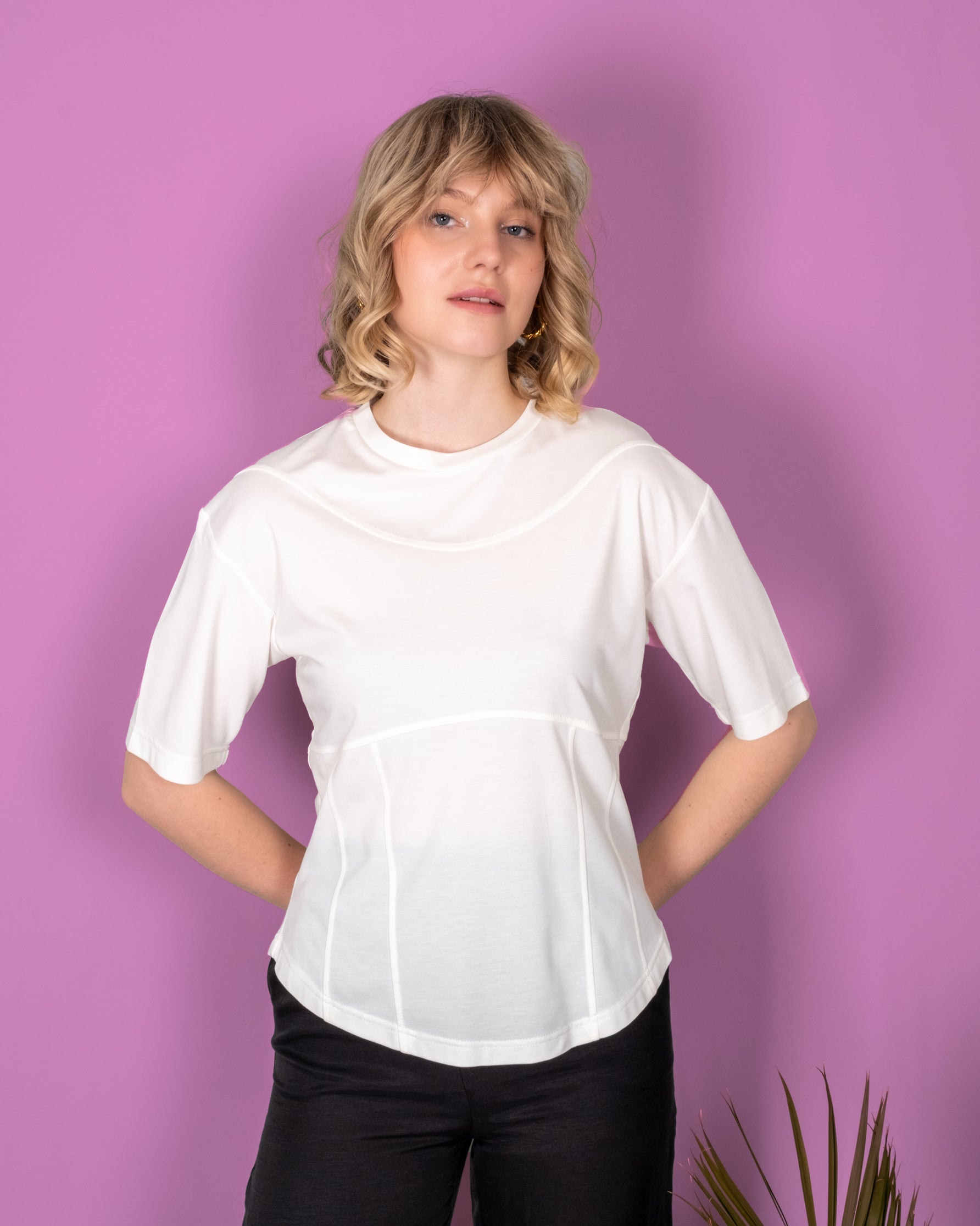 Round Neck Blouse