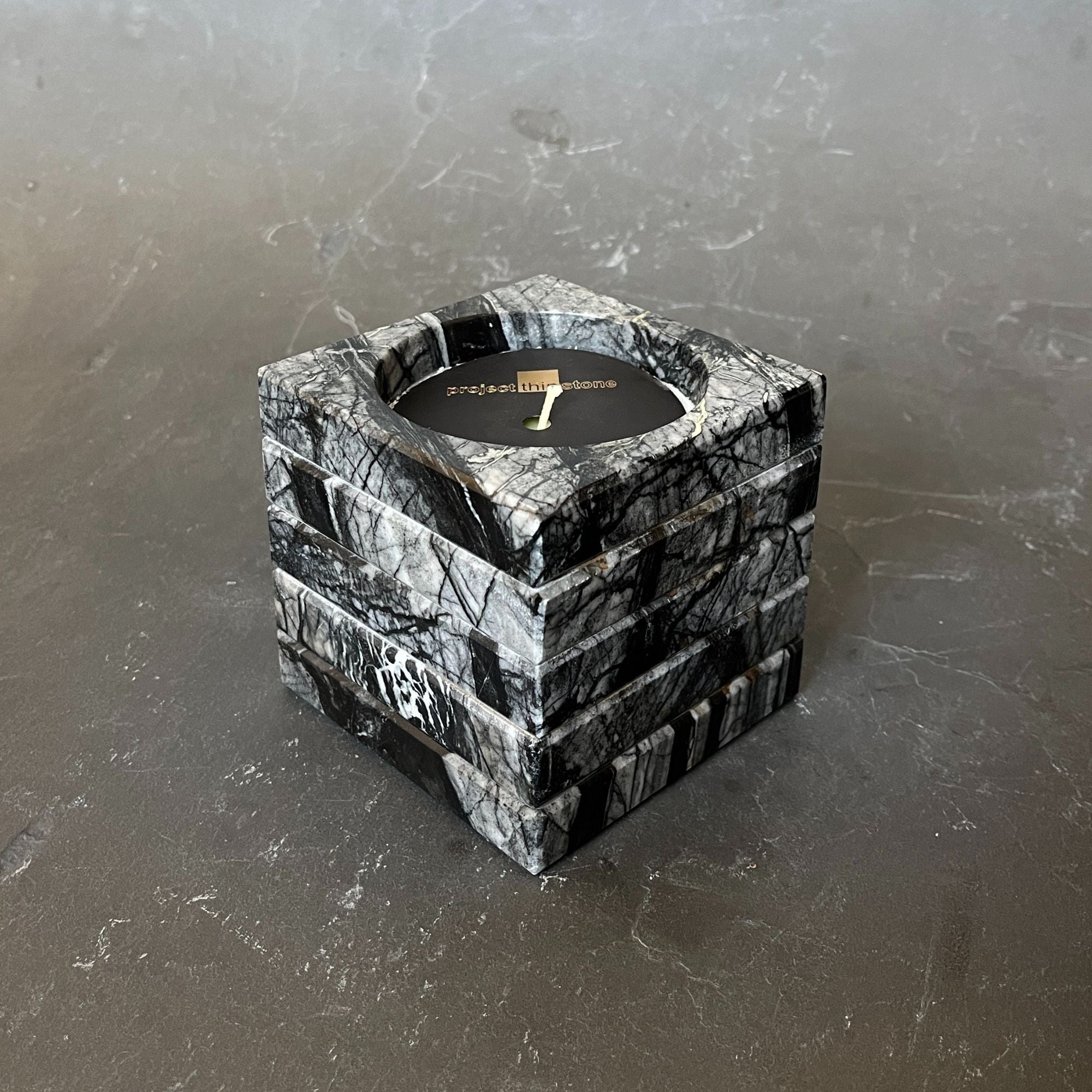 Antique Cube Candle